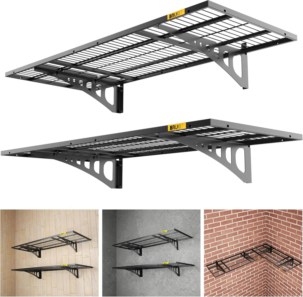 1.64x4ft adjustable rail wall garage storage shelf, for, main product view
