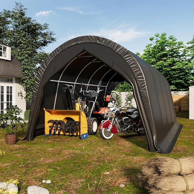EROMMY Carport 13 x 20 FT Heavy Duty, Portable Garage by EROMMY