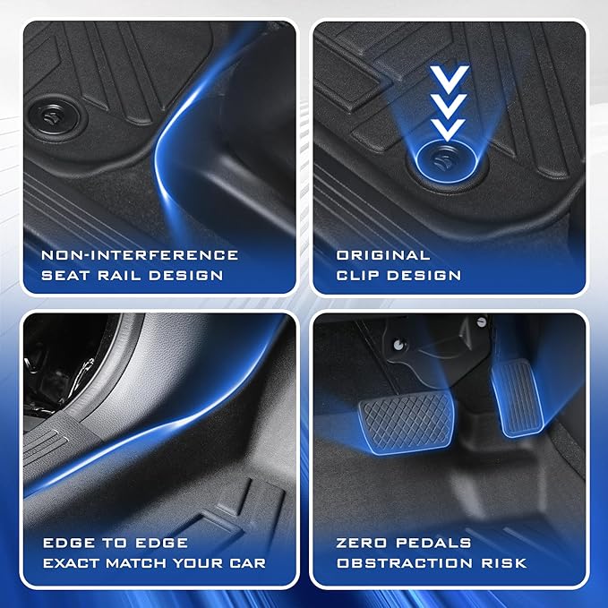 Car Floor Mats for Ford Bronco Sport 2021 2022 2023 2024 2025 Accessories - Image 4