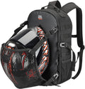 KEMIMOTO Motorcycle Helmet Backpack, 20L Storage Bag with Expandable Hidden Net for Full Face Helmet, Riding & Daily Commute Gift for Men