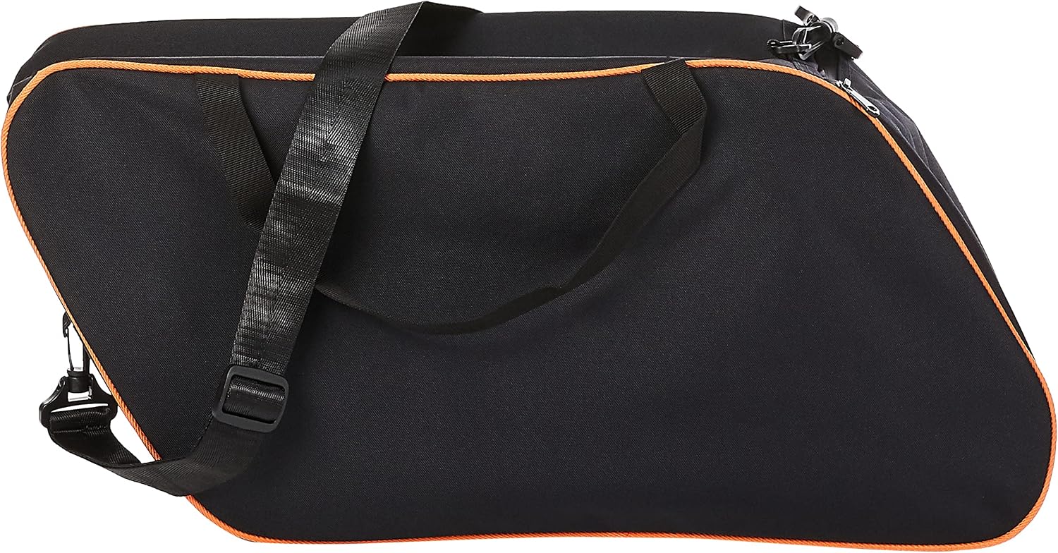Bestem LGHD-GLIDE-SDL-R Hard Saddlebag Side Case Liners with Red Piping for Harley Davidson Glide / Road King, Pair