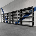 72" H x 48" W x 20" D 5-Tier Heavy Duty Garage Shelving Unit, 3000 LBS Capacity by Nexvrtau