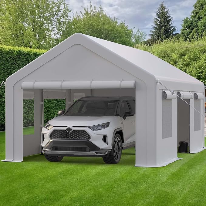 Heavy Duty Carport, Portable Garage by GarveeLife