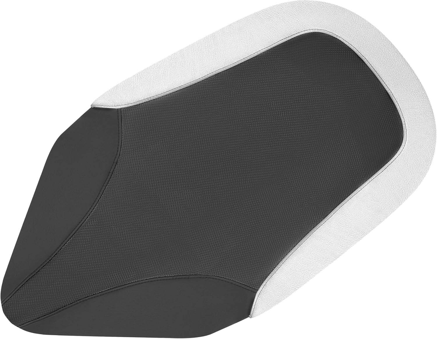 ALMULOO Seat Cover Compatible with 2001-2005 Yamaha Raptor 660R 660 SE Black and Silvery Plastic