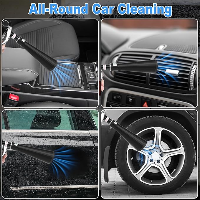 Air Blow Gun Car Detailing Dry Cleaning Gun High Pressure Cleaning Tool - Image 6