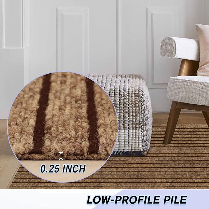 Custom Size Backed Non-Slip Area Rugs Runner, Easy Clean, Waterproof Runner Rugs - Image 3