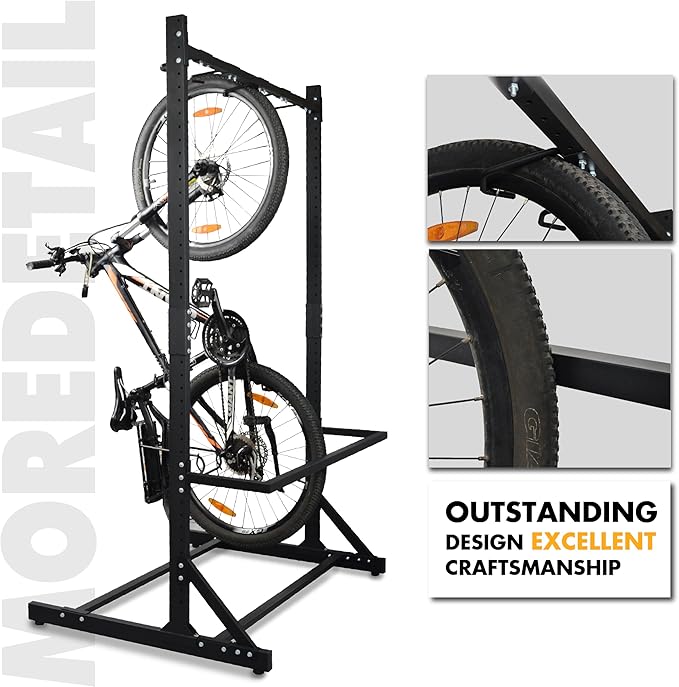 Freestanding 5 Bike Storage Rack - Image 3