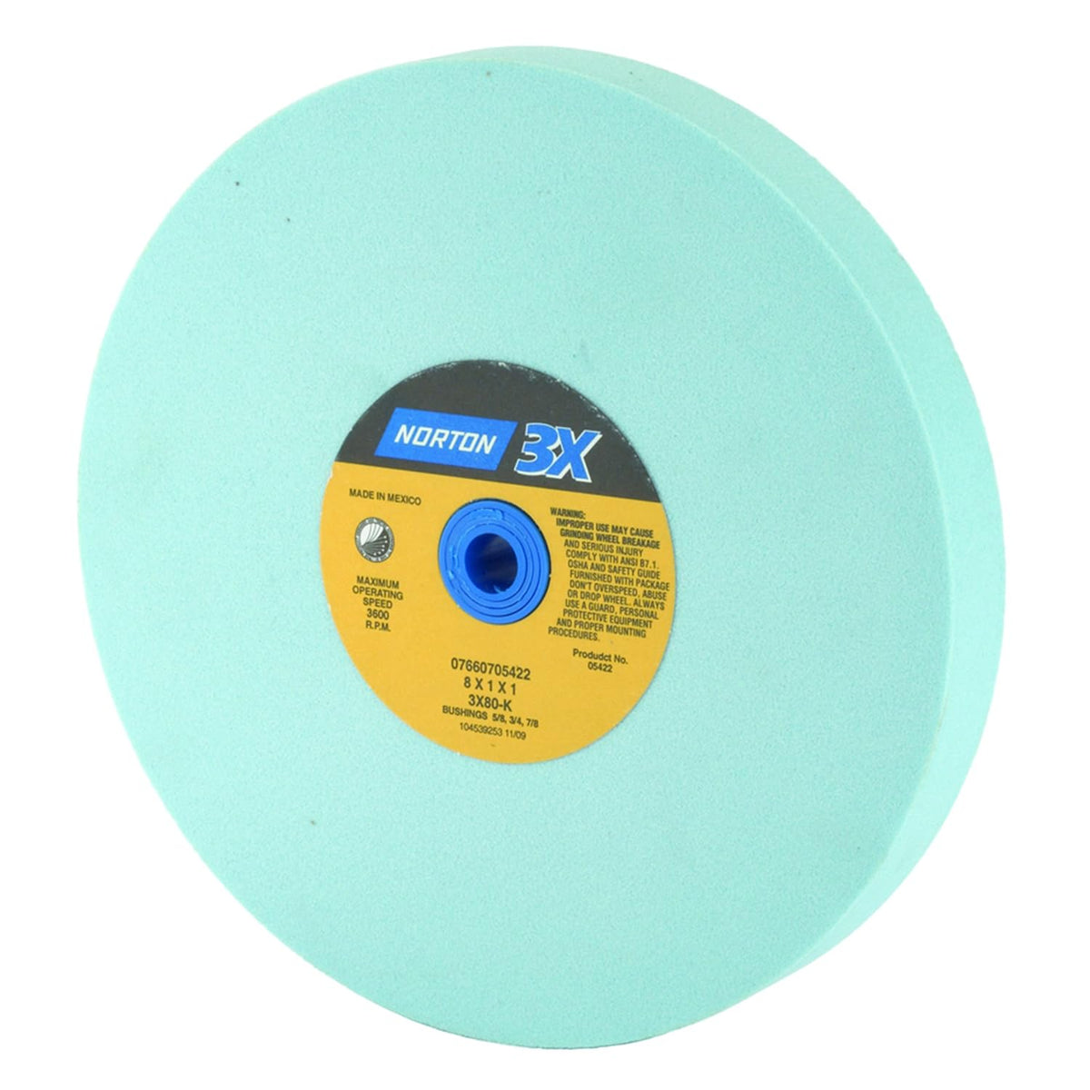 norton grinding wheel, premium blue bench and pedestal, main product view