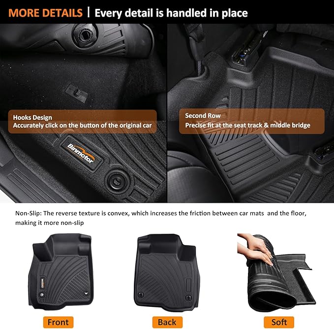 Binmotor-All Weather Floor Mats - Image 4
