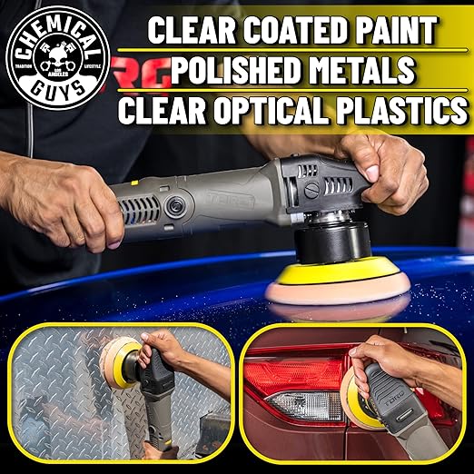 Chemical Guys BUF_503X TORQX Random Orbital Polisher, Polishes & Compounds Kit - Image 9