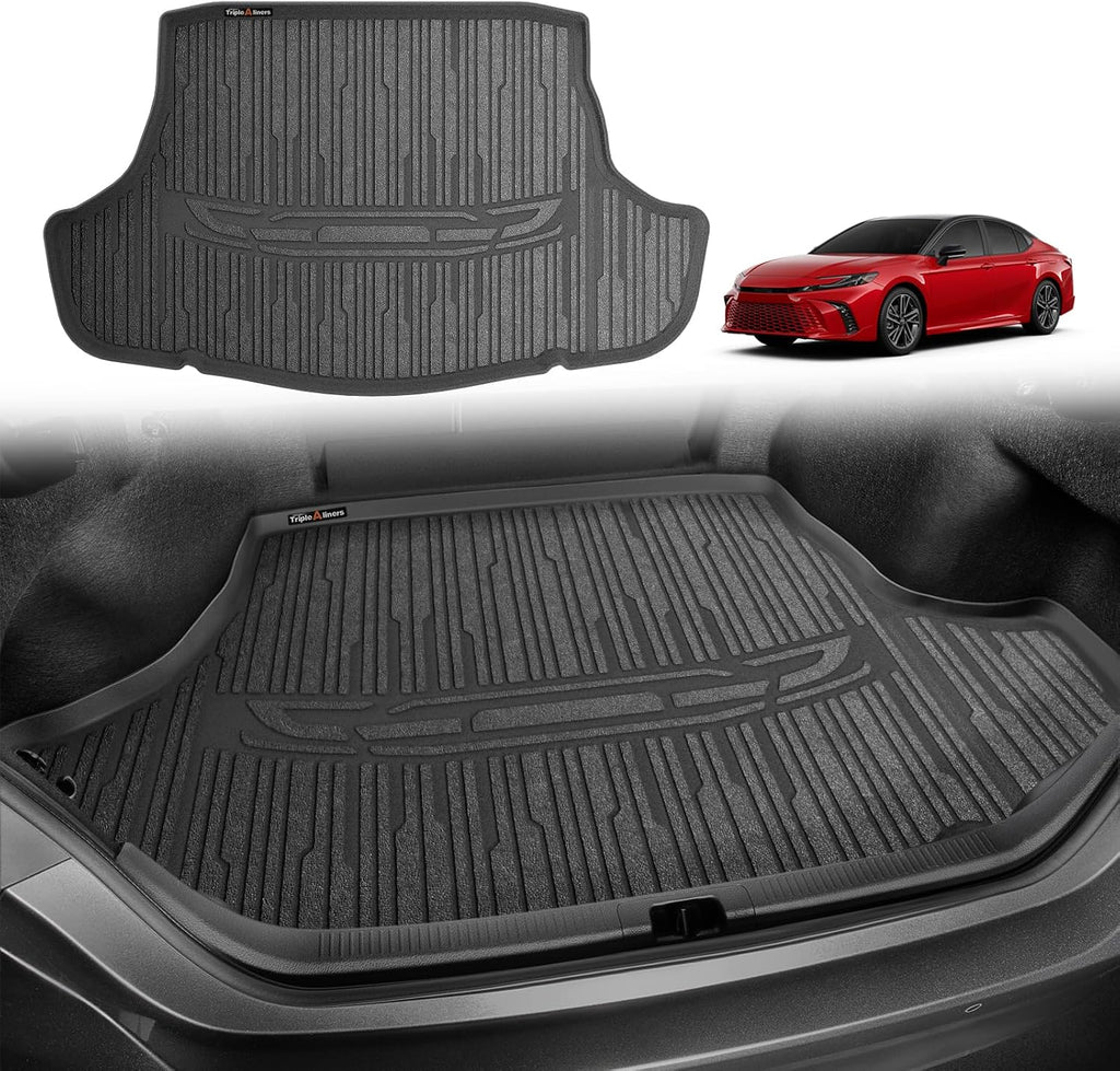 TripleAliner Trunk Floor Mat All Weather Liners Compatible