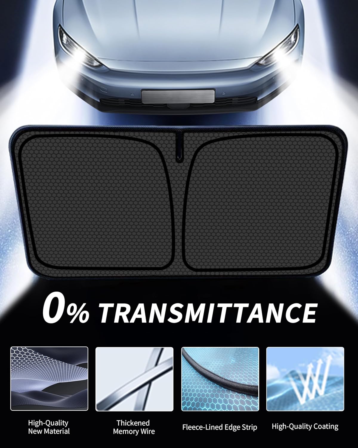 CRV Customized Windshield Sun Shade for 2007 2008 2009 2010 2011 CRV Front Window Sunshade Visor Protector Foldable Blocks UV Rays Keep Car Cooler Accessories