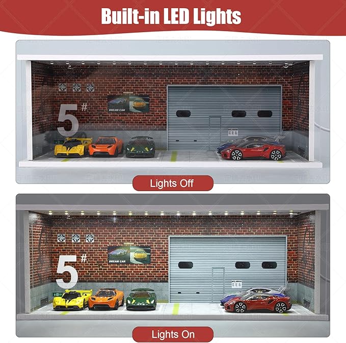 Display Case for Hot Wheels: Stackable Parking Garage for 1/64 Scale Matchbox - Image 3