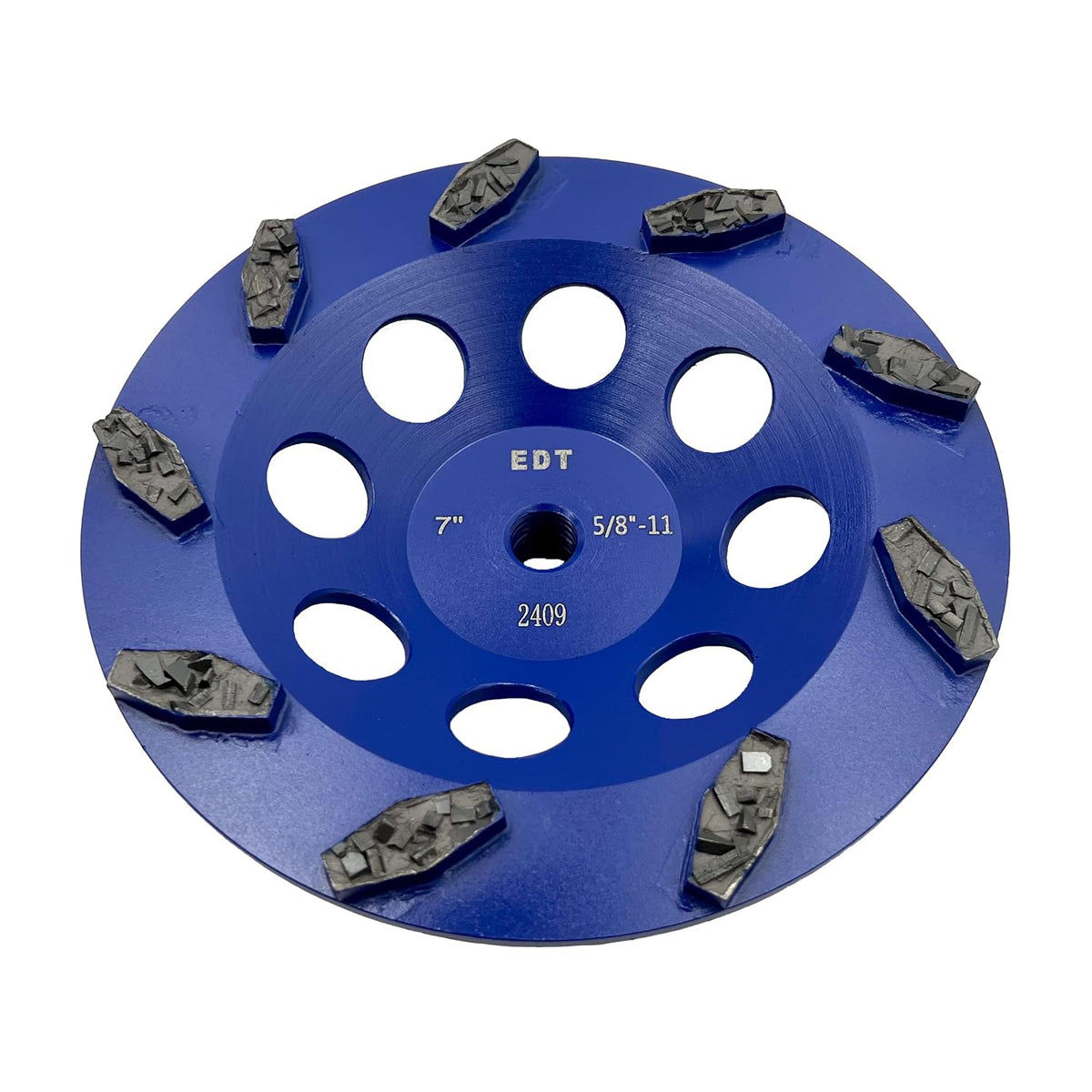 7" crushed chip pcd grinding wheel for concrete, main product view