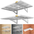 2Pack 2x3ft Adjustable Metal Garage Wall Shelving Heavy Duty Garage Storage