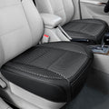 black ventilated bottom car seat cover, main product view