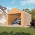 GOJOOASIS 10x20 Carport Heavy Duty Portable Garage Shelter Metal Car Canopy Tent by GOJOOASIS