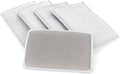 The Rag Company - Jersey Bug Scrubber Pads - Pearl Weave, Easily and Safely Trap Bug Splatter in Sponge, Safe on All Finishes, 4in x 6in, Ice Grey (5-Pack)