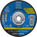 pferd start steelox type 27 grinding wheel, 4-1/2", main product view