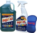 Bugs N' All Multi Surface Cleaner Spray Concentrate 1 Gal. w/Empty Cleaning Spray Bottle 32 oz. & Bug Sponge for Car Washing - Mutli-Vehicle Cleaning - Bug & Tar Remover for all Vehicles