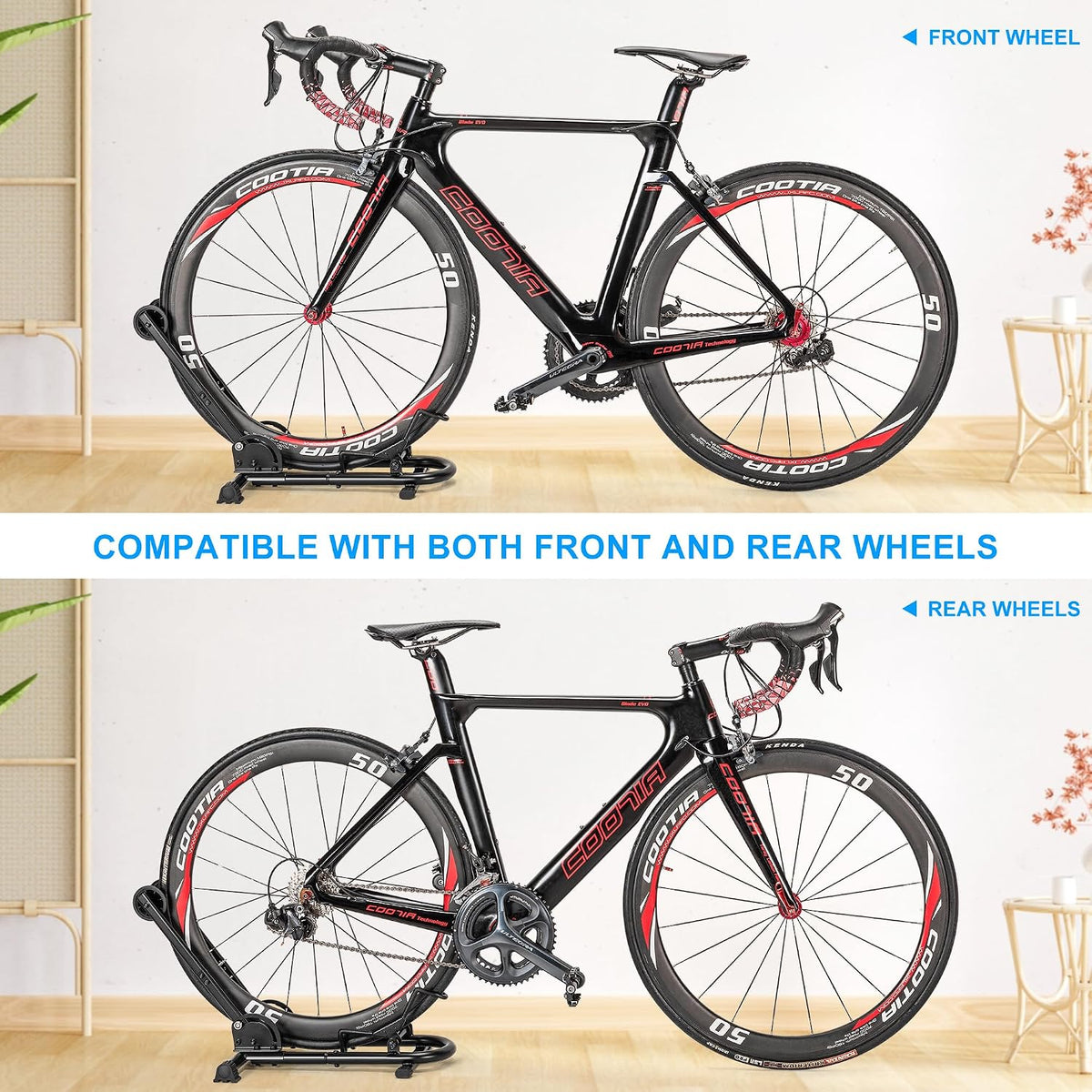indoor bike floor stand - bike stand rack on a desk or shelf