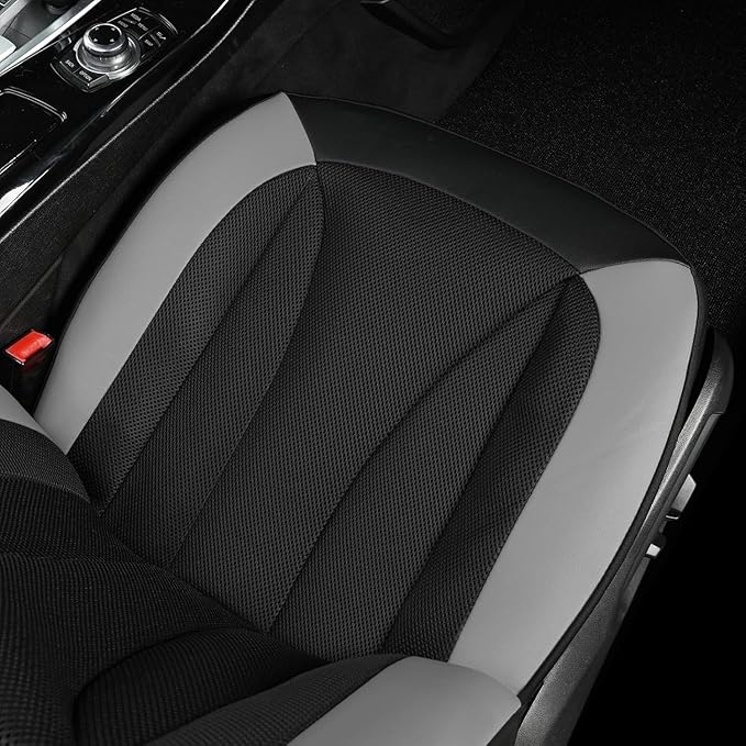 GIANT PANDA Front Seat Cover for Nissan, 3D Air Mesh Car Seat Covers Custom Fit - Image 3