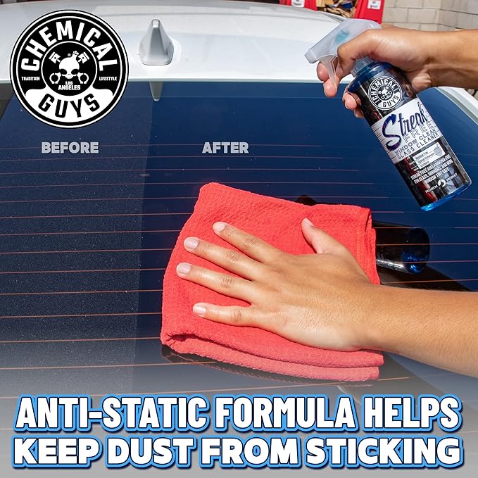 Chemical Guys CLD300 Streak Free Glass & Window Cleaner, Ammonia Free &am...