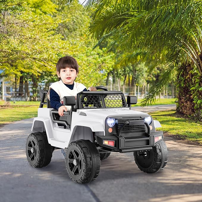 Costzon Ride on Car, 12V Battery Powered Truck Vehicle - Image 9