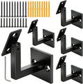 set of 5 adjustable swivel handrail brackets, 304, main product view