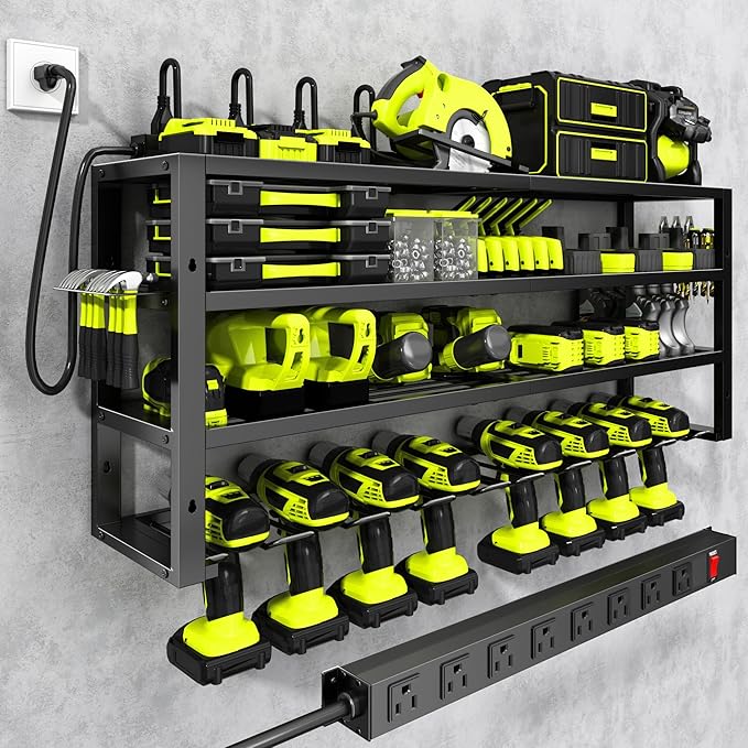 Large Power Tool Organizer Wall Mount by CFMASTER