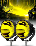 4 inch round led pod lights, 60w led, main product view