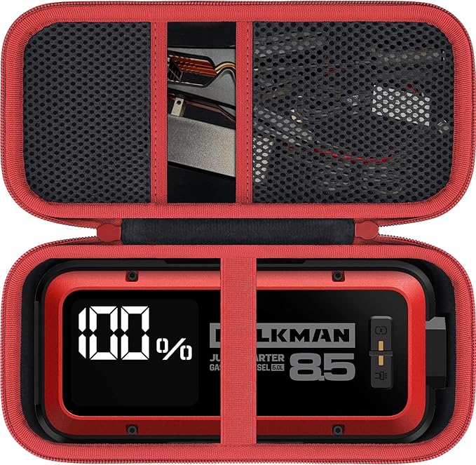 Aenllosi for HULKMAN Alpha85/Alpha85S/Alpha Pro Jump Starter Hard Carrying Case by Aenllosi