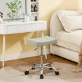 Saddle Stool with Wheels, Swivel Rolling StoolS