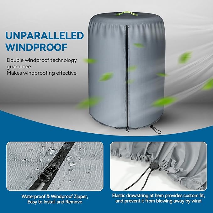 Durable 600D Tire Storage Bag, Large Tyre Dust Protective Cover - Image 9