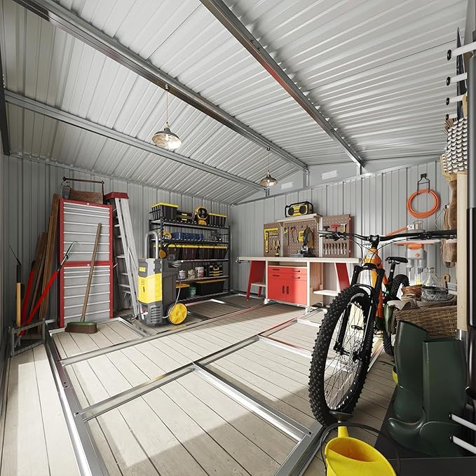 Aoxun 10x10 FT Shed Outdoor Storage Shed - Image 3
