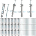 frienda 50 pcs drywall anchors heavy duty self-drilling, main product view