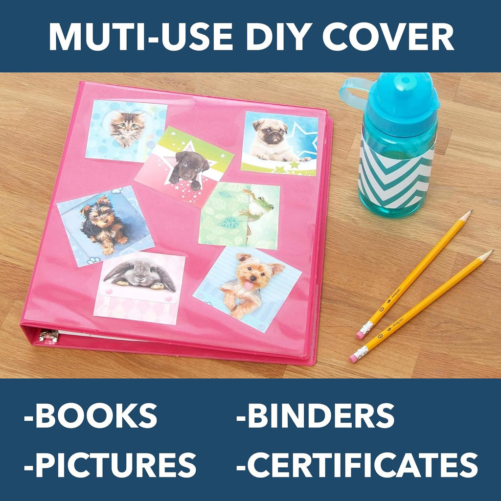 con-tact brand creative clear covering, versatile and self-adhesive, package contents