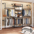 closet organizers wall mounted closet system, 3-row heavy, main product view
