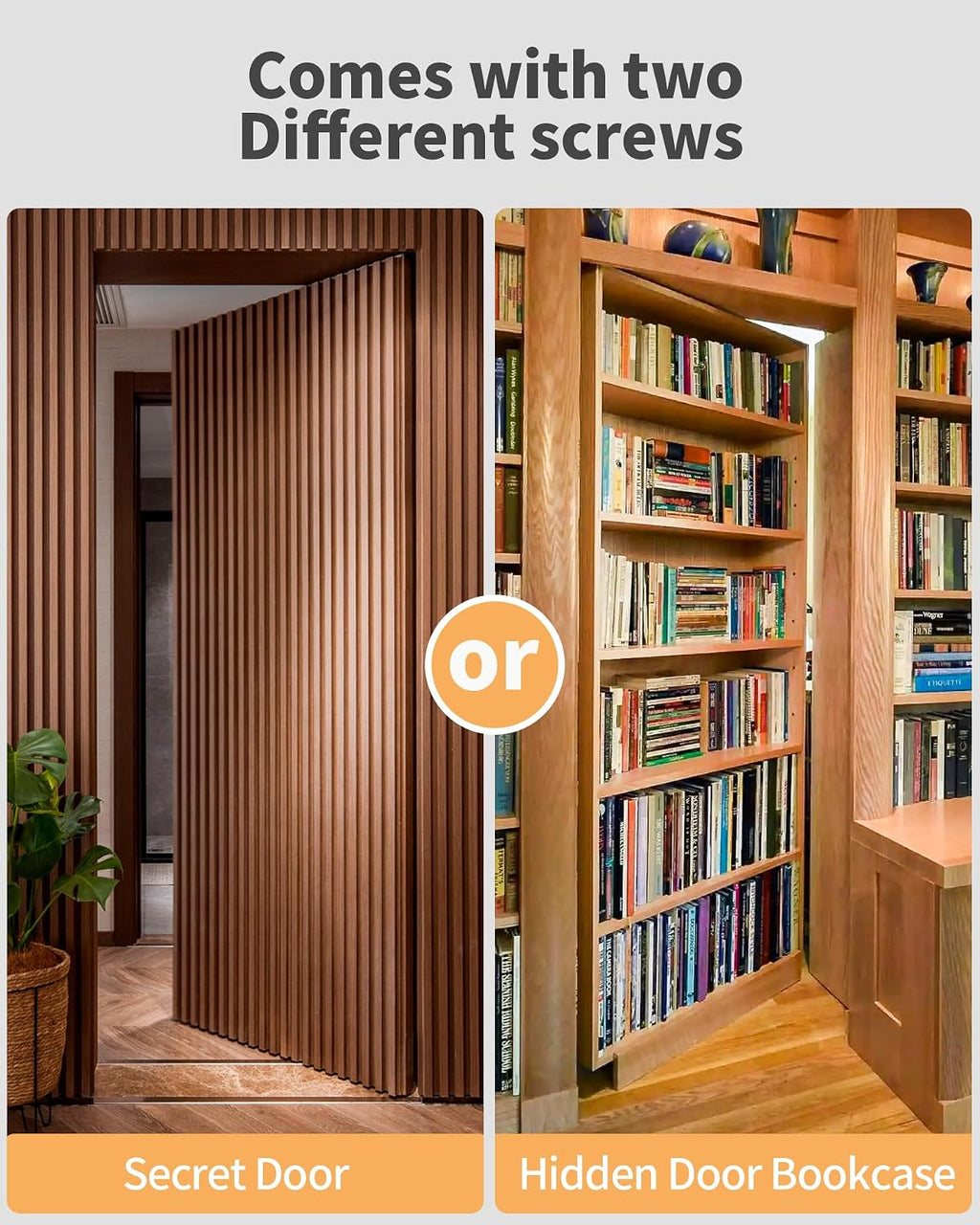 heavy duty pivot hinge for wood door with shown in use