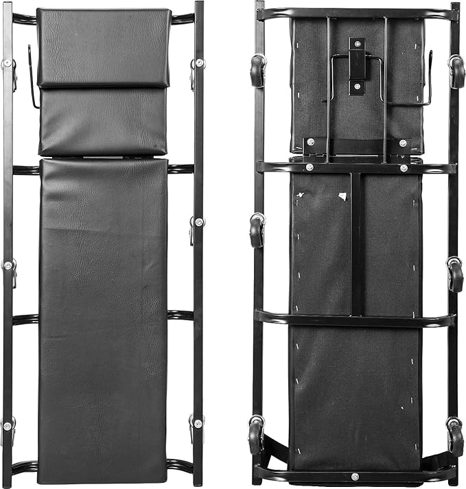 Torin ATR6452B Rolling Garage/Shop Creeper: 40" Padded Mechanic Cart - Image 4