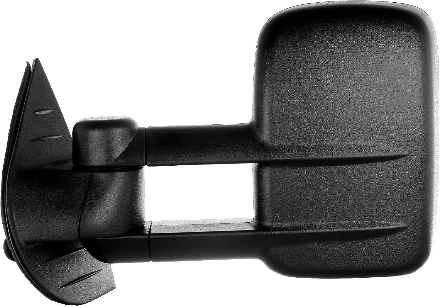 A Pair Towing Mirrors Fits 2008-2013 for Chevy Silverado for GMC Sierra 1500/2500 HD/3500, Manual Adjusted View Mirror