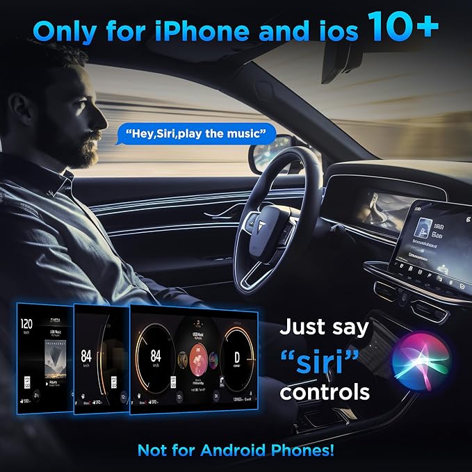 Wireless Carplay Adapter, Converts Wired to Wireless carplay Adapter - Image 4