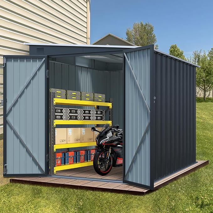 6x8FT Outdoor Storage Shed by Zolyndo