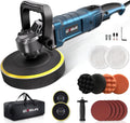 Buffer Polisher, 6 Inch/7 Inch 1600W Rotary Car Buffer Polisher Waxer, 7