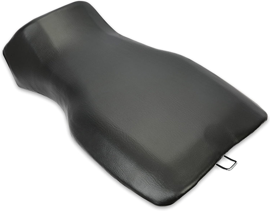ALMULOO Seat Compatible With 2005-2014 Polaris Sportsman 400/450/500/600/700/800 Hawkeye 400 Black Leather Seat Cover Replace For 2683433-070, 2684882-070