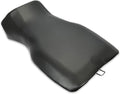 ALMULOO Seat Compatible With 2005-2014 Polaris Sportsman 400/450/500/600/700/800 Hawkeye 400 Black Leather Seat Cover Replace For 2683433-070, 2684882-070