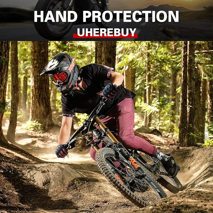 Motorcycle Gloves Touch Screen Full Finger Riding Gloves Knuckle Protection - Image 5