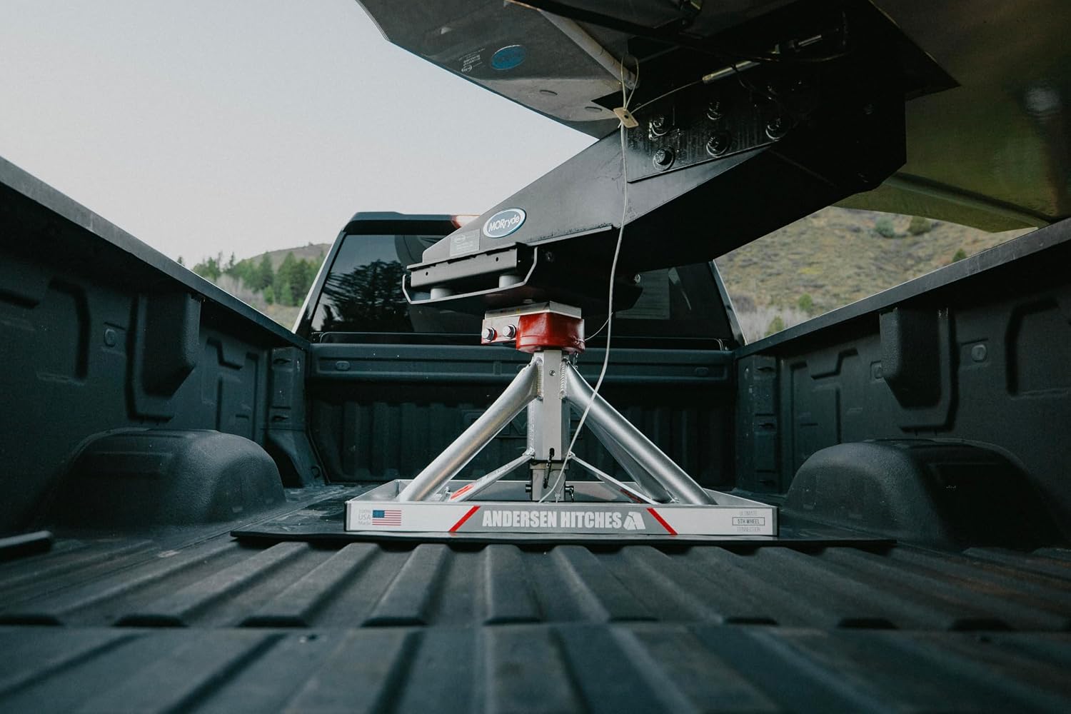 Andersen Hitches Gen 3 Ultimate 5th Wheel Connection Gooseneck Adapter 24000 lb GTWR 4500 lb Tongue SAE Certified - 3220