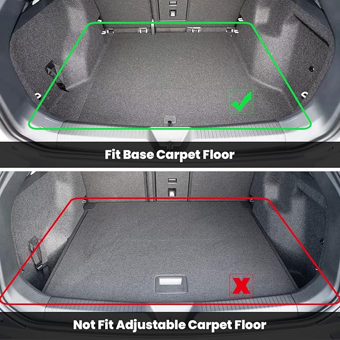 LASFIT Floor Mats & Cargo Mats for Volkswagen ID.4 2025 2024 2023 2022 2021 - Image 5