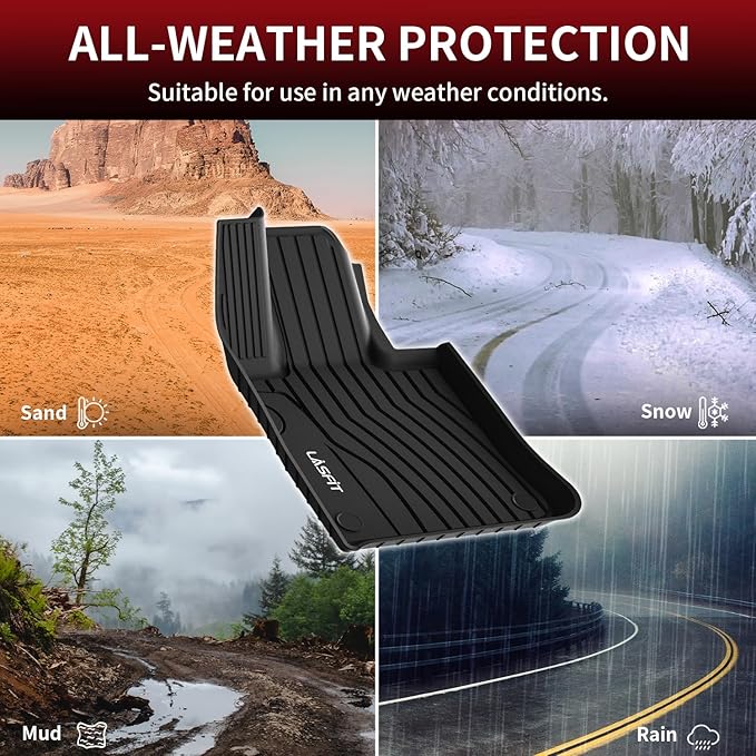 LASFIT Floor Mats for Mercedes Benz GLC 2023-2025, GLC300 / GLC350e / GLC43 - Image 7